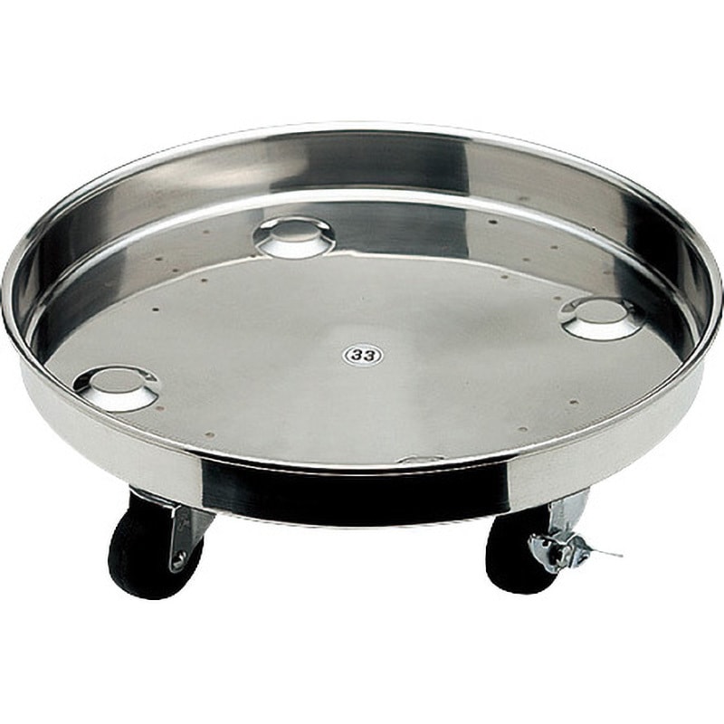 TO-514 18-8タンク運搬用台車(ゴム車) 1個 SUGICO(スギコ) 【通販モノタロウ】