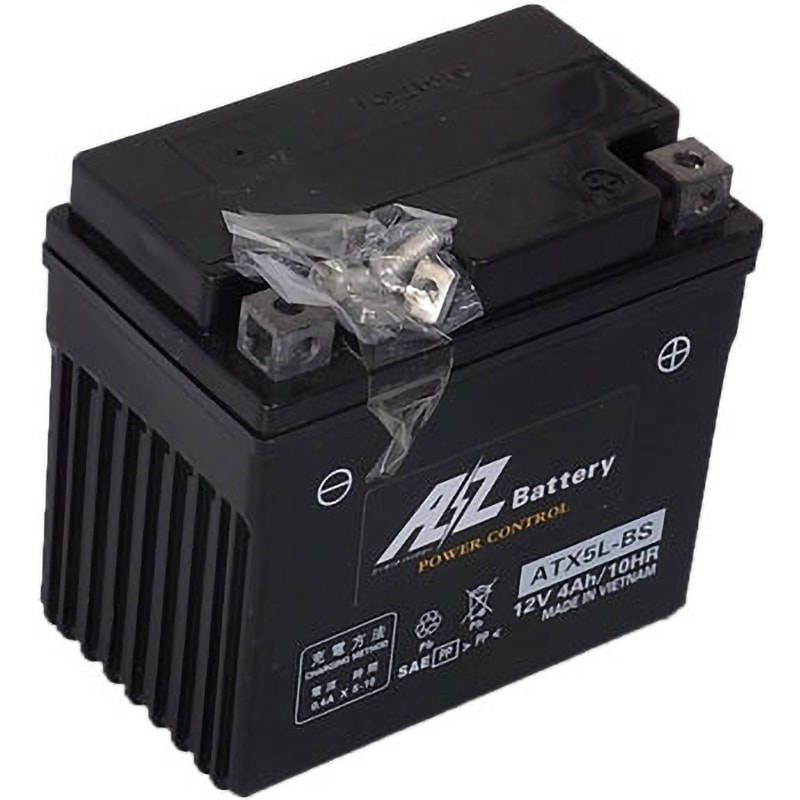 ATX5L-BS AZ高始動カルシウムバッテリー(液入タイプ) AZ BATTERY 12V 5,033円