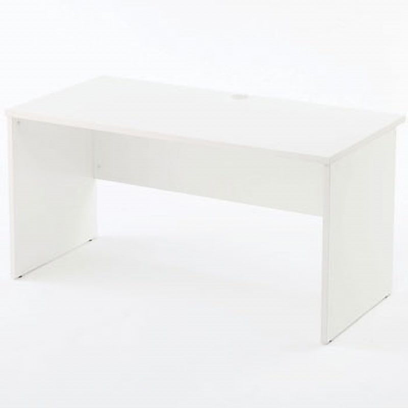 RFLD-1470WJ2 木製デスクⅢ W1400×D700 アール・エフ・ヤマカワ ホワイト色   RFLD-1470WJ2