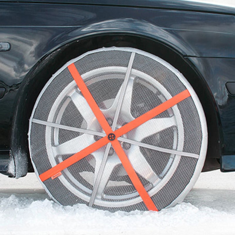 ASK645 布タイプ タイヤチェーン AutoSock 1セット(2個) AutoSock