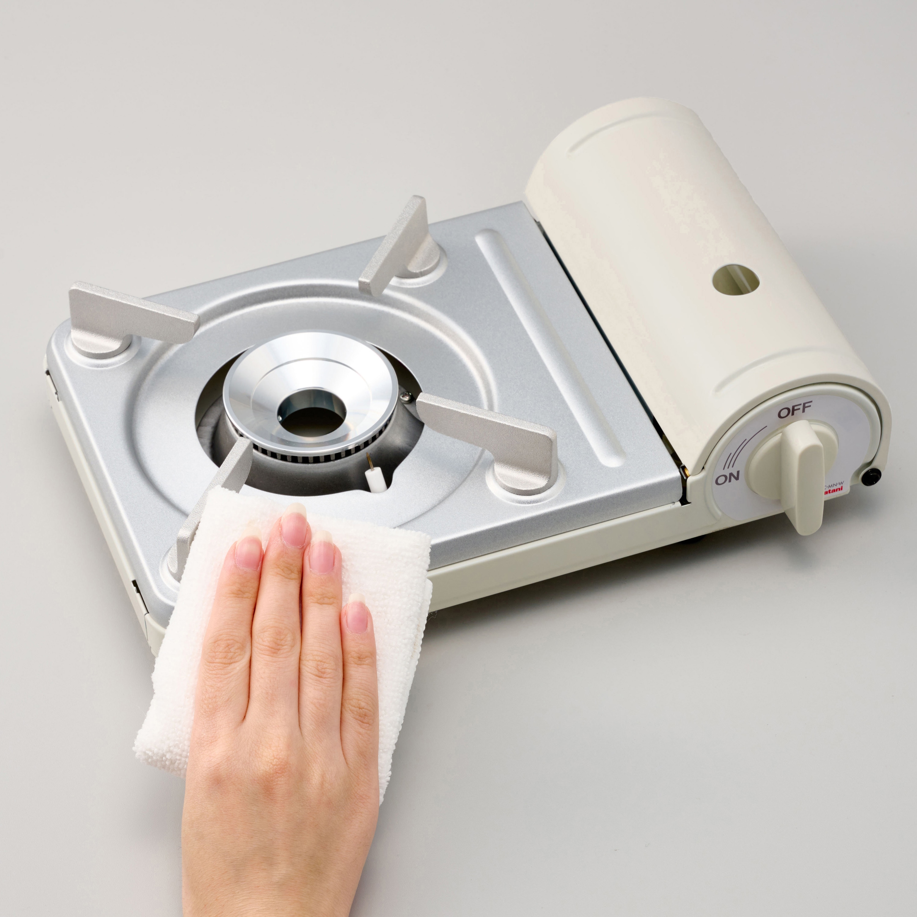 CB-JRC-MN-W カセットフー ”ミニ” イワタニ ホワイト色 CB-JRC-MN-W