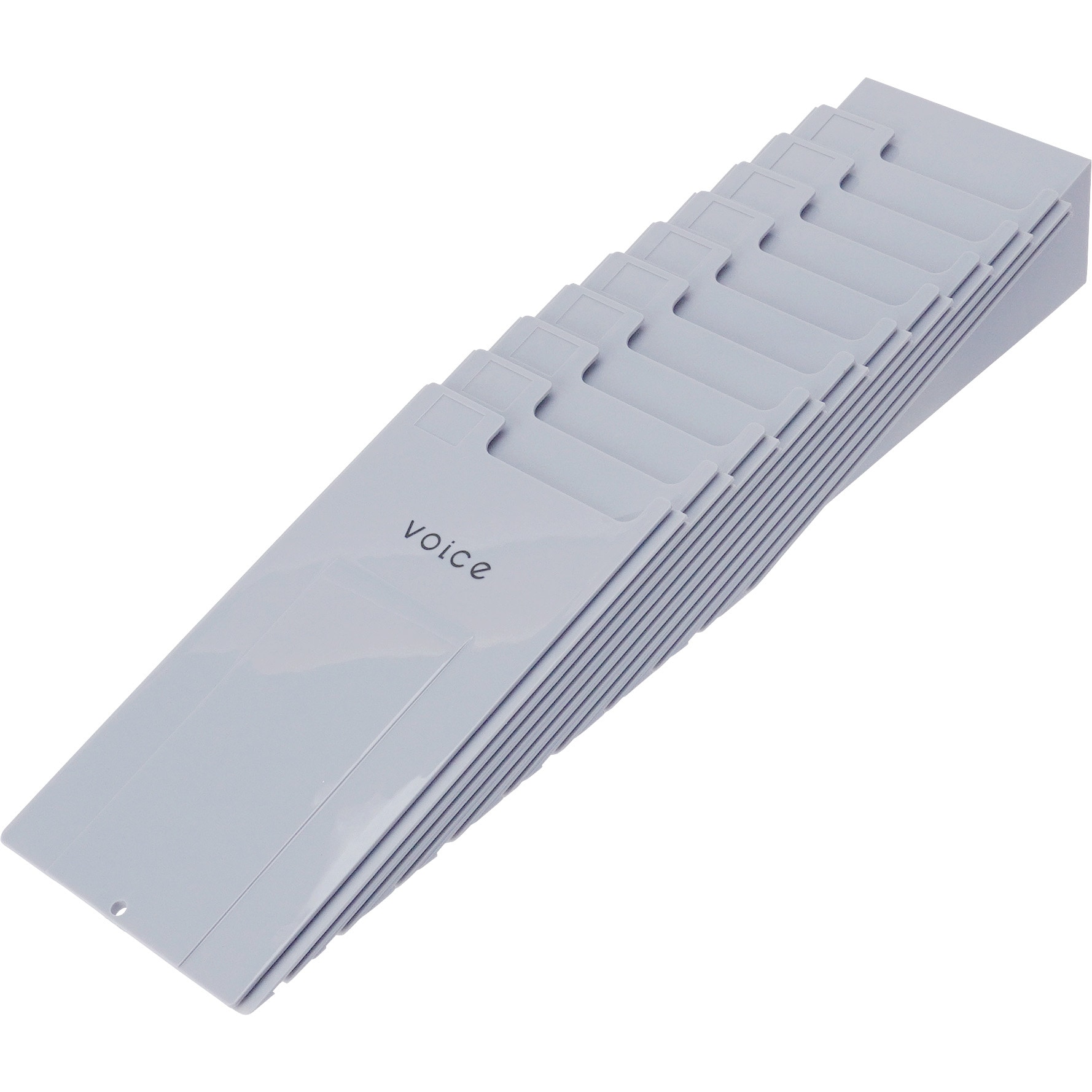 time_rack VOICE タイムカードラック10人用 1個 VOICE 【通販モノタロウ】