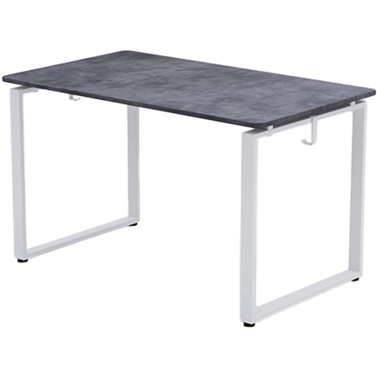 ELD-T1270(SDGY)+FUD-FS(MWH) オフィスデスク スタンダード天板 幅100/120/140cm 奥行70cm YAMAZEN(山善) 幅120cm奥行70cm高さ71cm 16,086円