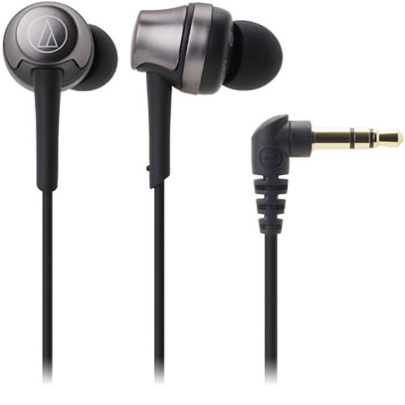 ATH-CKR50 BK インナーイヤーヘッドホン audio-technica カナル型 プラグΦ3.5mm金メッキステレオミニ(L型) ブラック色   ATH-CKR50 BK