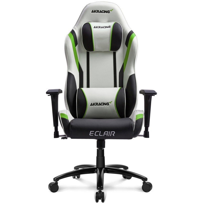 Eclair Gaming Chair (Green) ゲーミング・オフィスチェア Eclair 1脚 AKRacing(エーケーレーシング) 【通販モノタロウ】