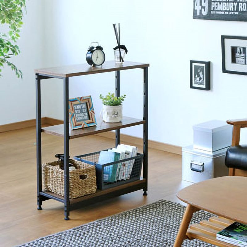 ヴェネラック　プロモ SWR-6280 スチールウッドラック アイリスオーヤマ 幅624mm奥行264mm高