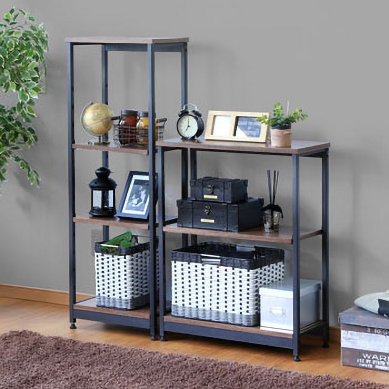 ヴェネラック　プロモ 楽天市場】ラック 木製 3段 スチームラック 幅62 シェルフ 棚 スチール