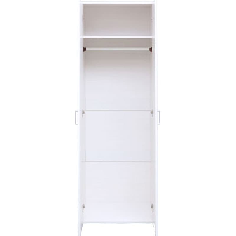 ツヤのある白色がかわいい✨　ワードローブ 楽天市場】ワードローブ スチールラック ラックタイプ CMWR-75183