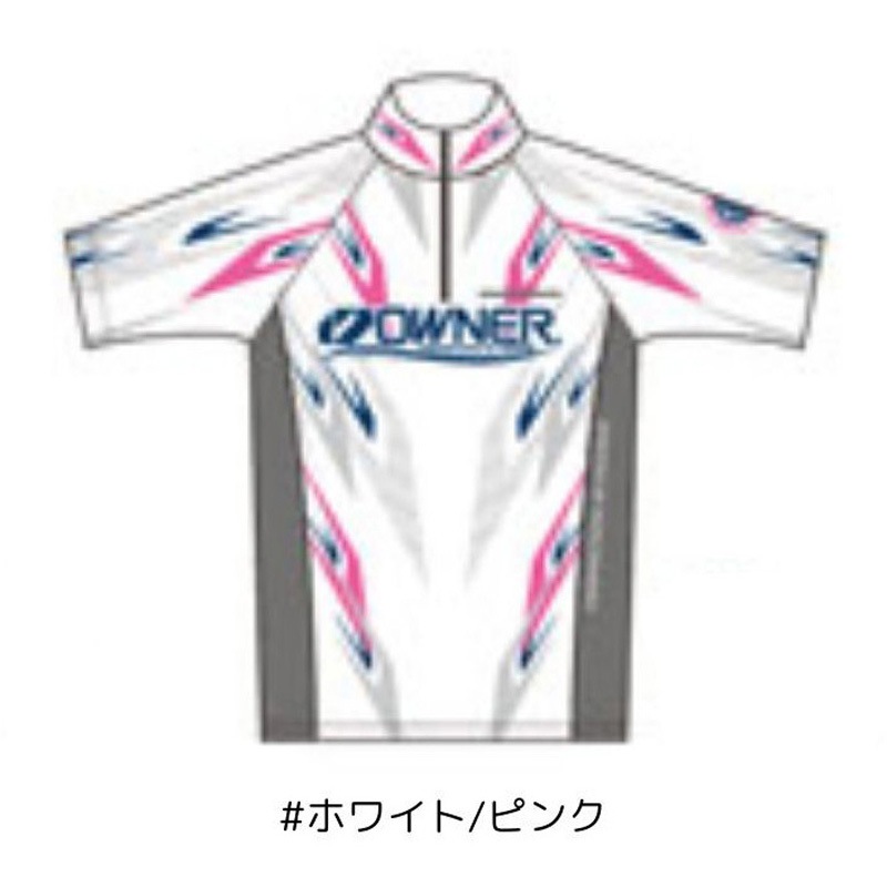 3Lサイズ 半袖ストレッチシャツ OWNER(オーナーばり) 衣料 #ホワイト