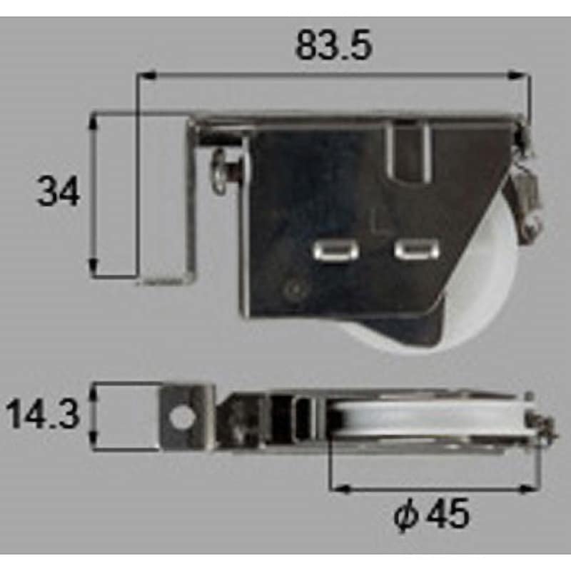 #BZT28BL 戸車(部品) 1個 TOSTEM(LIXIL) 【通販モノタロウ】