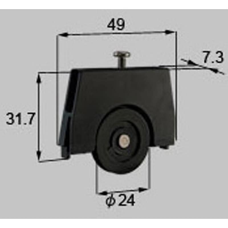 SVW188S01 網戸戸車(部品) 1個 TOSTEM(LIXIL) 【通販モノタロウ】