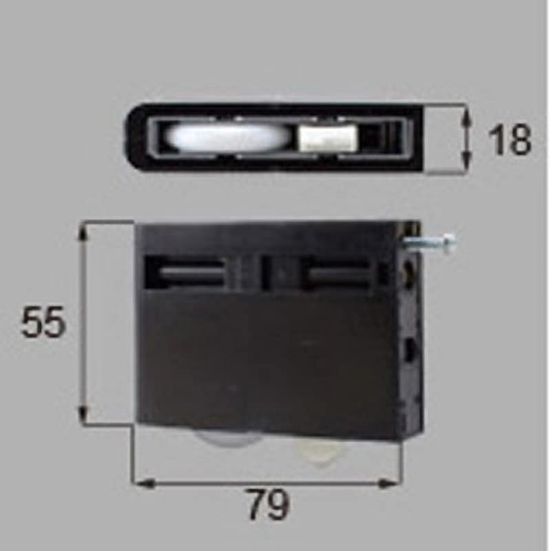 #MDU42 調整戸車(部品) 1個 TOSTEM(LIXIL) 【通販モノタロウ】