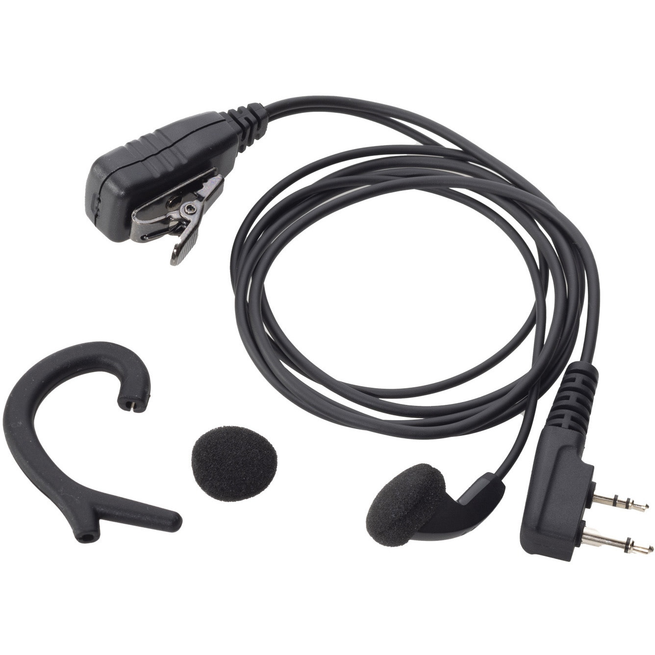 WED-EPM-CCS IC-4120 IC-4110 WED-NO-001用 イヤホンマイク 耳掛け付け