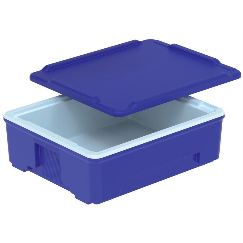 20249001BLCODBL501 サンコールドボックス#24-3 本体、蓋セット サンコー(三甲) 外寸557×459×200mm 1個 20249001BLCODBL501