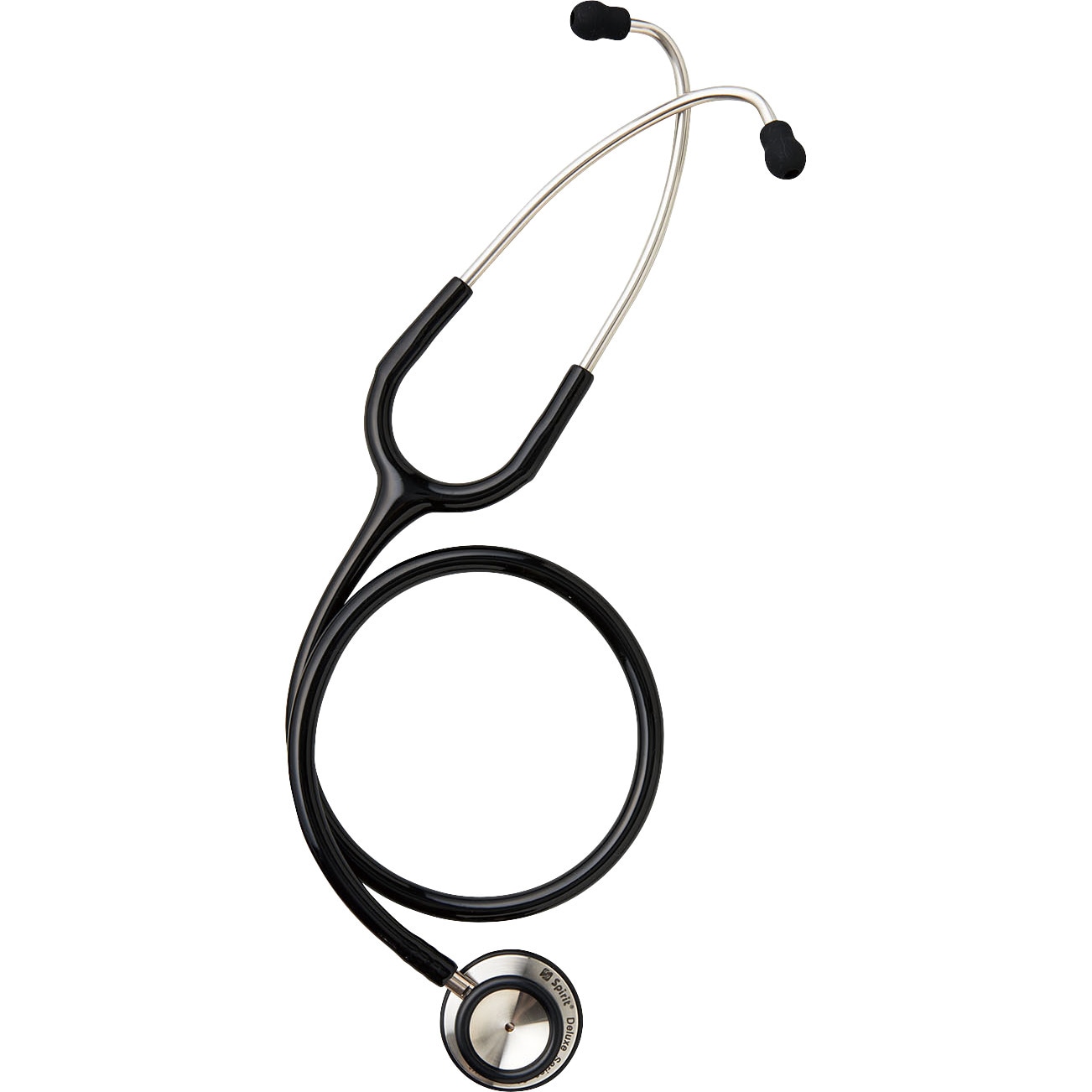CK-601PF Spirit聴診器 クラシカル Spirit Medical ブラック色 1組 CK
