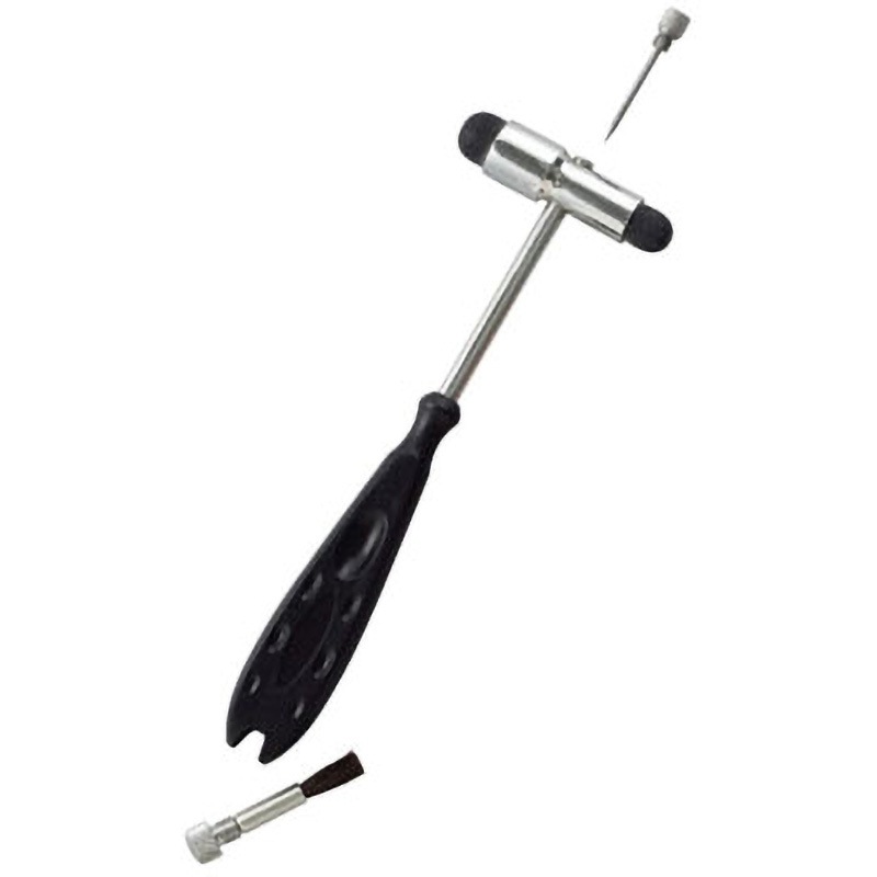 カラー打腱器(バックハンマー氏) メドライフ 全長185mm - 【通販