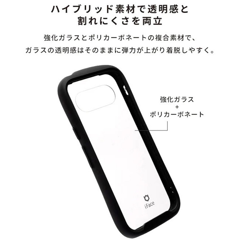 41-987100 [Google Pixel 9a専用]iFace Reflection強化ガラスクリア