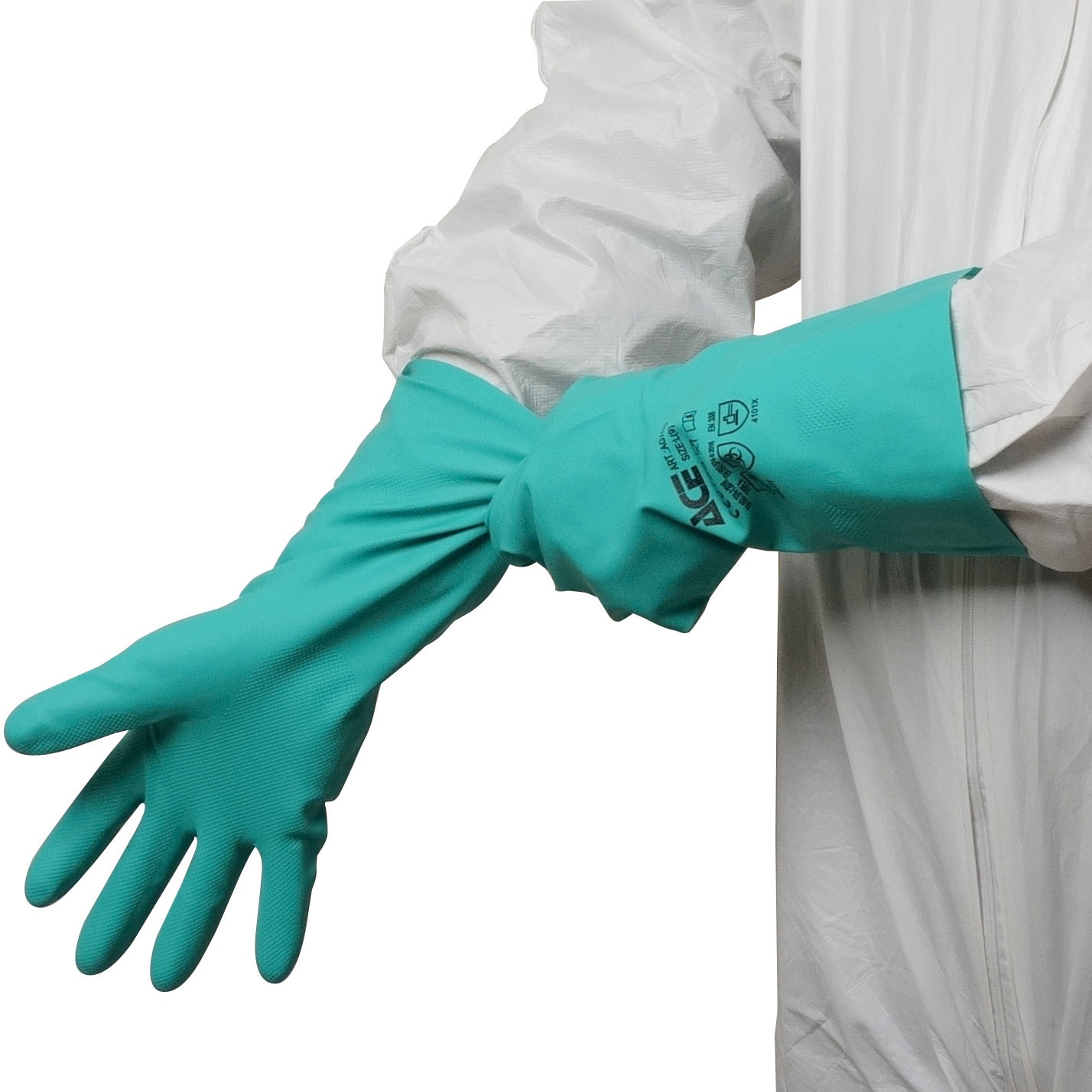 AG7470 ニトリル耐化学薬品手袋 ソルベントガード ACE GLOVE(エース