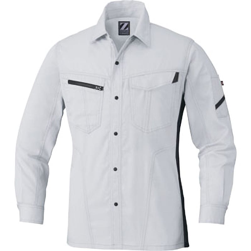 衛生日用品 Jun sasaki 75504 Z-DRAGON 長袖シャツ 75504 自重堂 サイズM - 【通販モノタロウ】