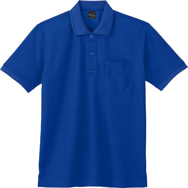85874 半袖ポロシャツ 85874 自重堂 ロイヤルブルー色 サイズ4L