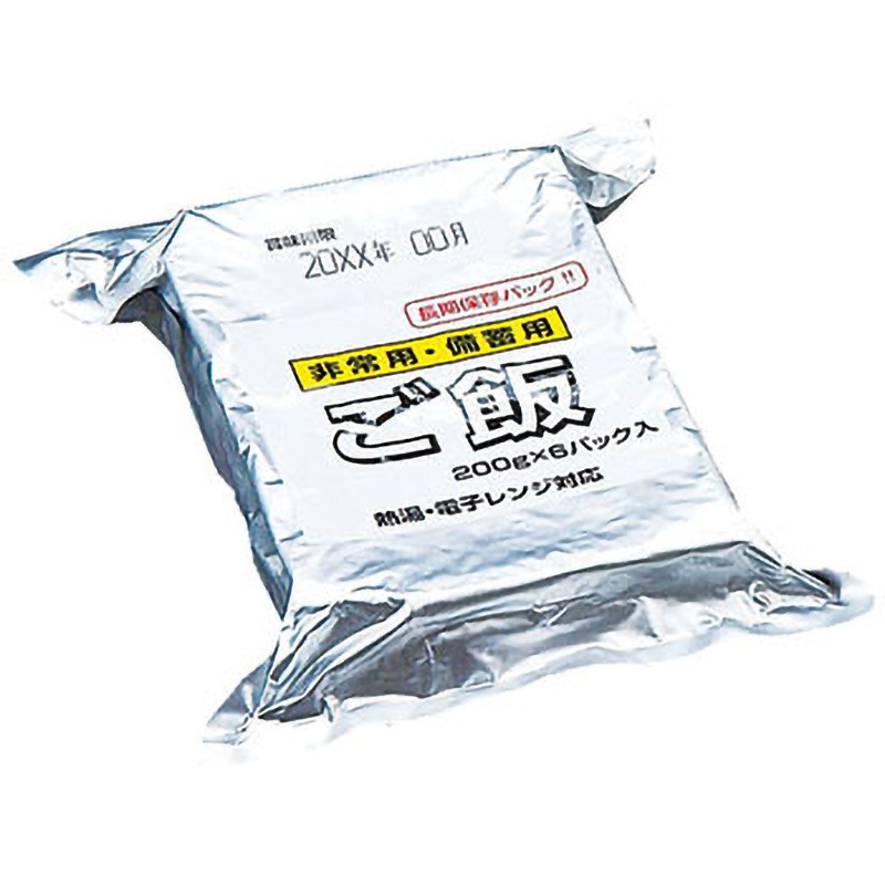 非常用・備蓄用ご飯(200g 6パック×6) 越後製菓 保存期間5年 米類