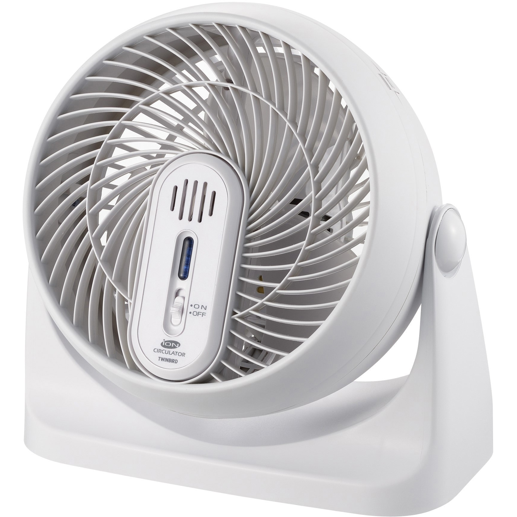 スタンド式　冷暖房サーキュレーター KJ-4782W マイナスイオン発生サーキュレーター ツインバード ファン径