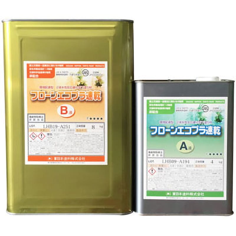 ‐ フローンエコプラ速乾 東日本塗料 コンクリート用 中塗り・下塗り