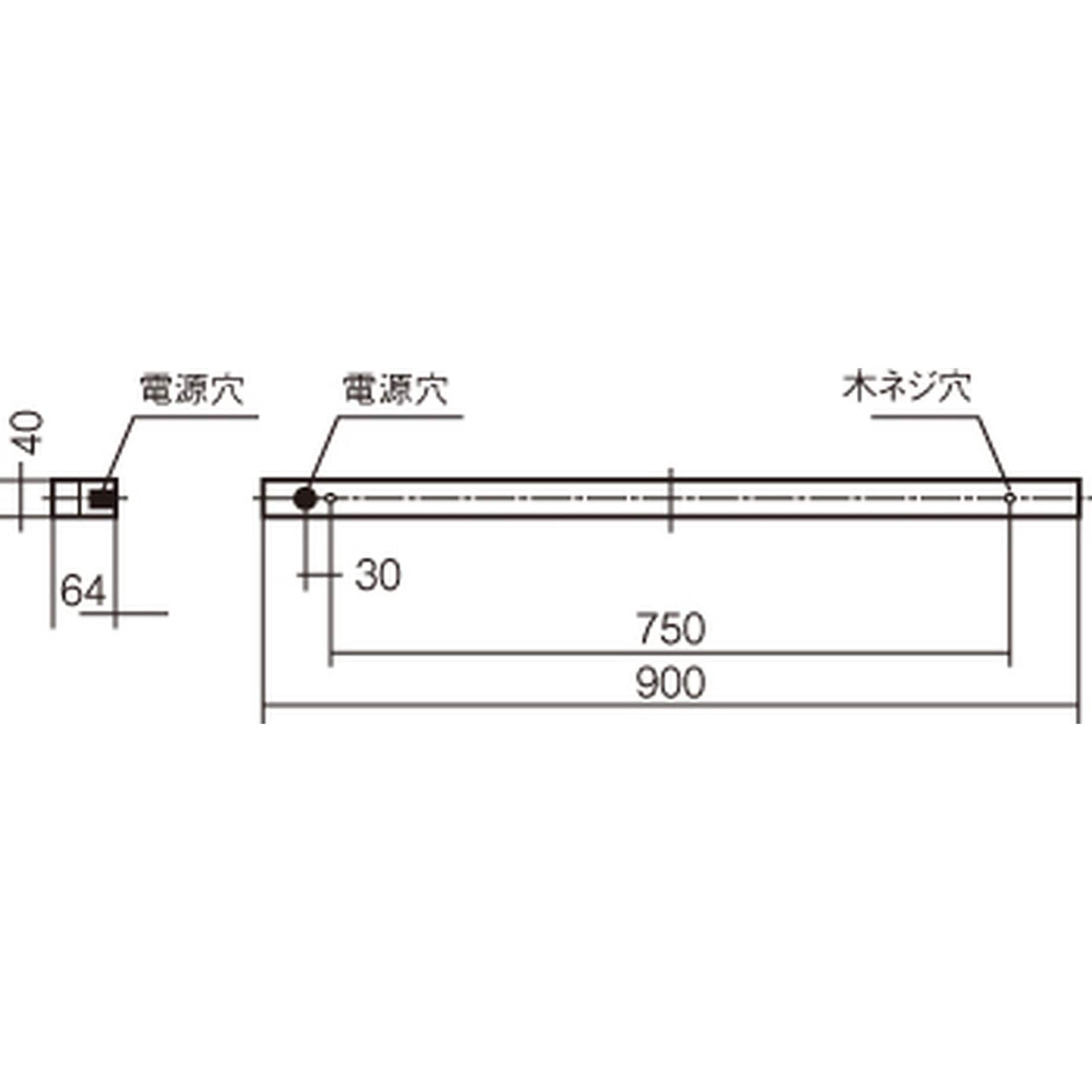NNF50909RM9 天井直付型 壁直付型 据置取付型 一体型LEDベースライト