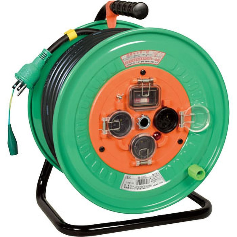 NW-EK53 防雨・防塵型ドラム 日動工業 3口 長さ50m NW-EK53 - 【通販