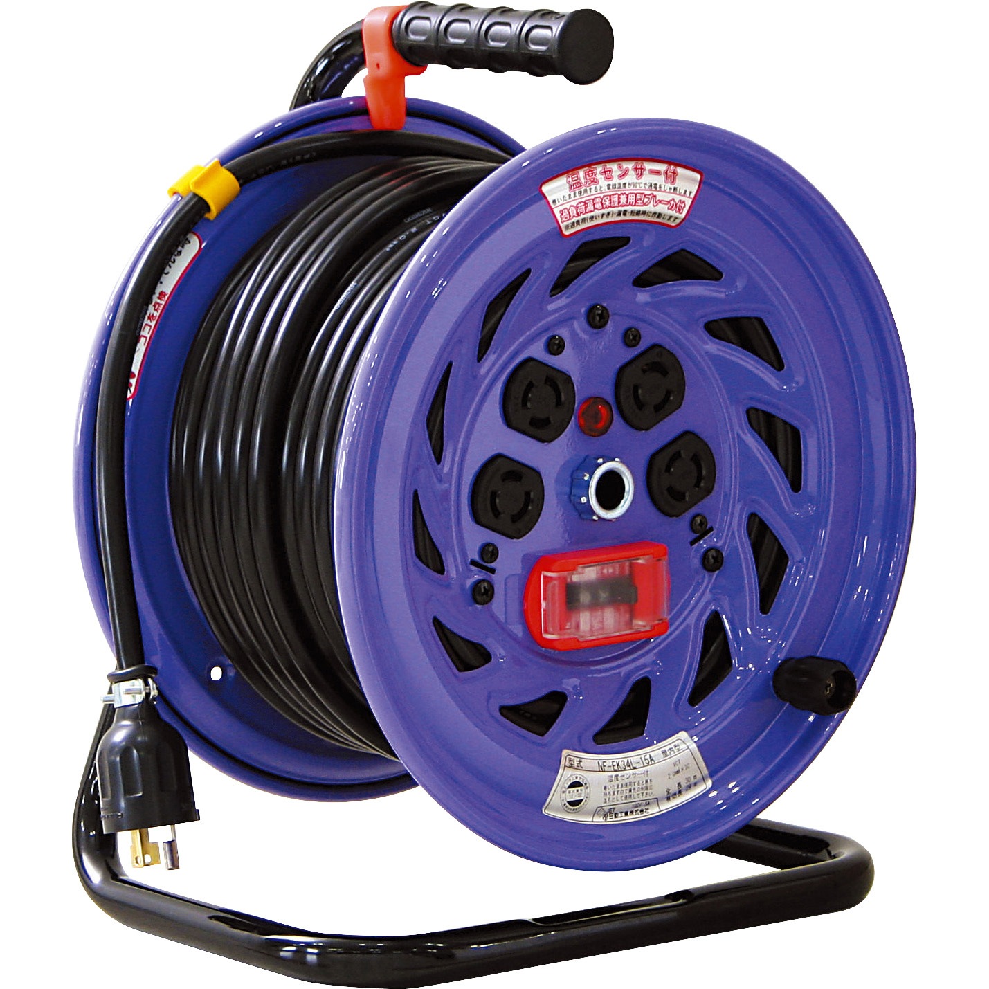 NF-EK34L-15A ロック(引掛)式コンセントドラム 日動工業 長さ30m NF