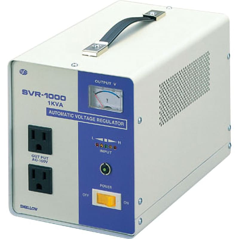 SVR-1000 交流定電圧電源装置 1台 日動工業 【通販サイトMonotaRO】