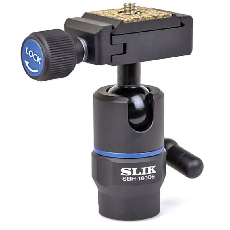 SBH-180DS 自由雲台クイックシュー式 SBH-180DS 1個 SLIK(スリック) 【通販モノタロウ】