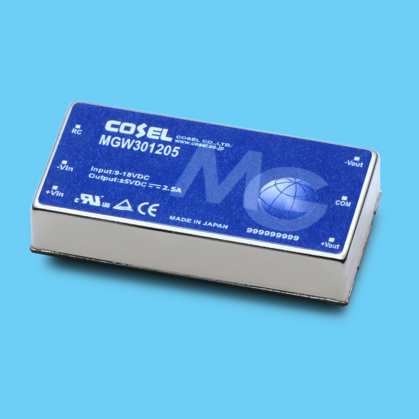 MGW30512 DC/DCコンバータ MGWシリーズ コーセル オンボード 30W 1.25A