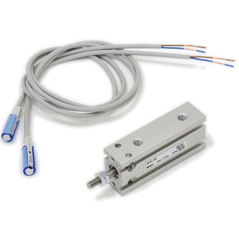 CDU10-20D-A93 フリーマウントシリンダCUシリーズ (CDU10-2～) SMC 複動片ロッド シリンダストローク20mm