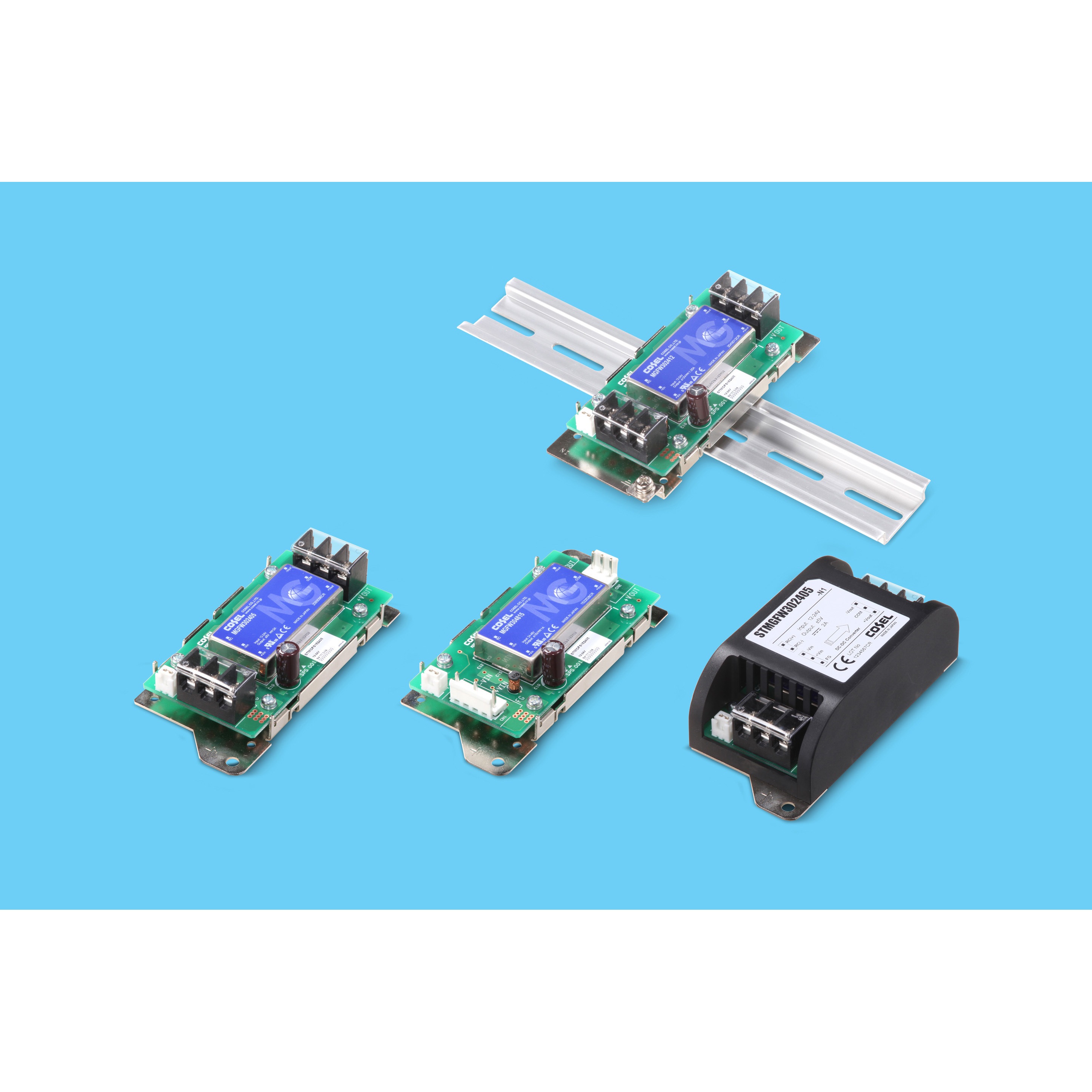 STMGFW302412-N3 DC/DCコンバータ STMGFWシリーズ コーセル オンボード 30W 1.25A DC24V