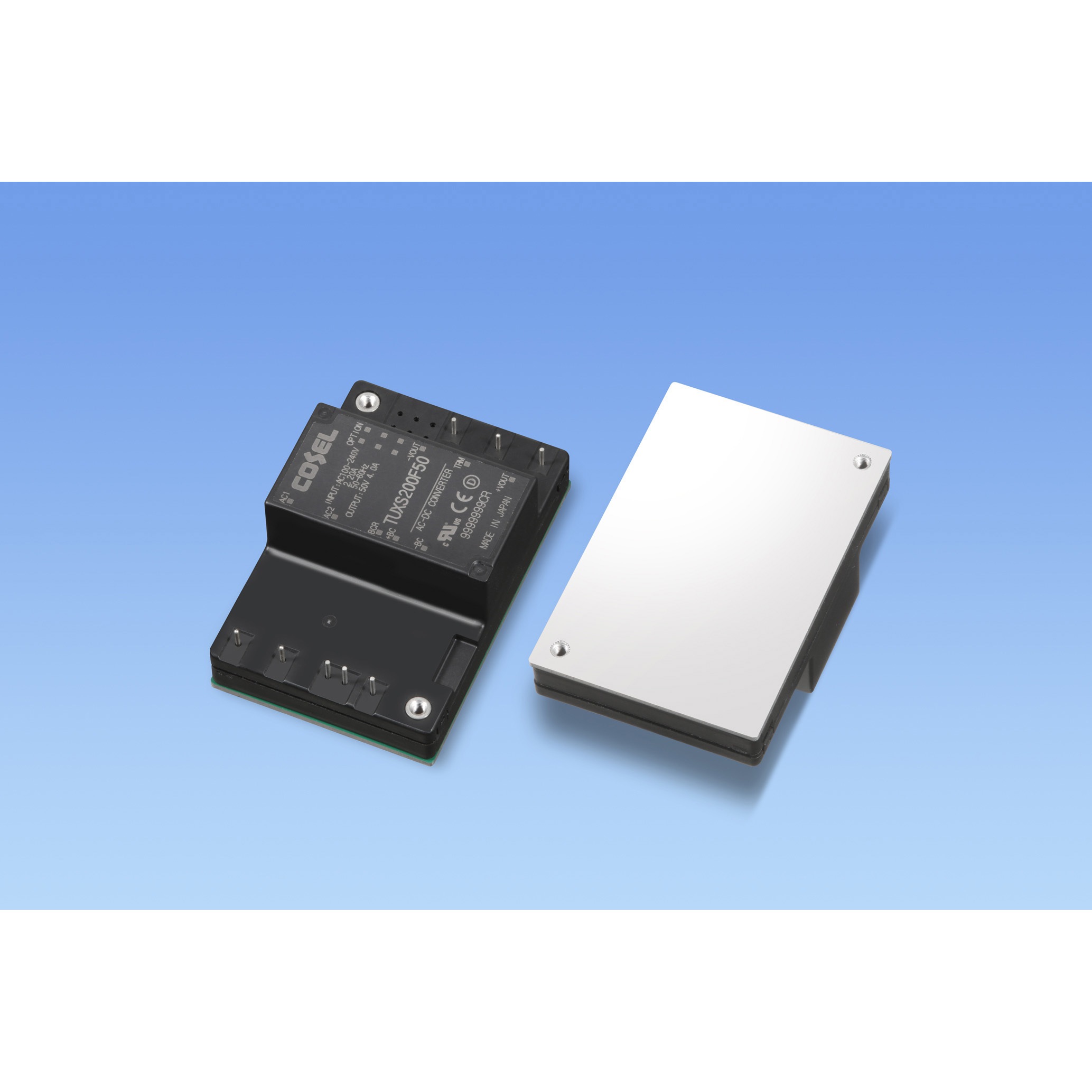 TUXS200F50-I DC/DCコンバータ TUXSシリーズ コーセル パワーモジュール 入力電圧(V):AC85～264 1Φ 200W 4A