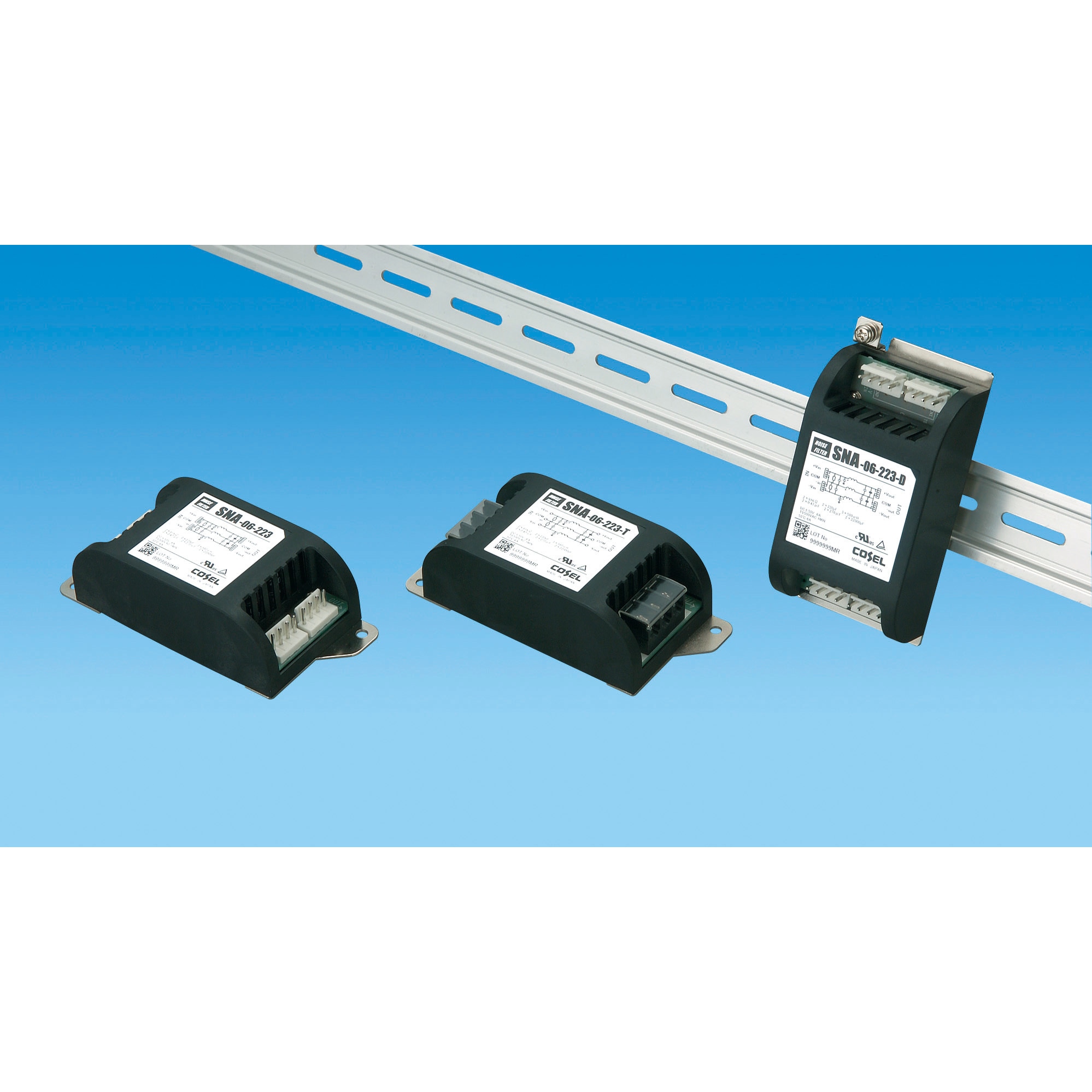 SNA-06-000-T DCノイズフィルタ SNAシリーズ コーセル 端子台タイプ