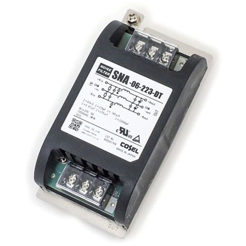 SNA-06-223-DT DCノイズフィルタ SNAシリーズ コーセル 端子台+DIN