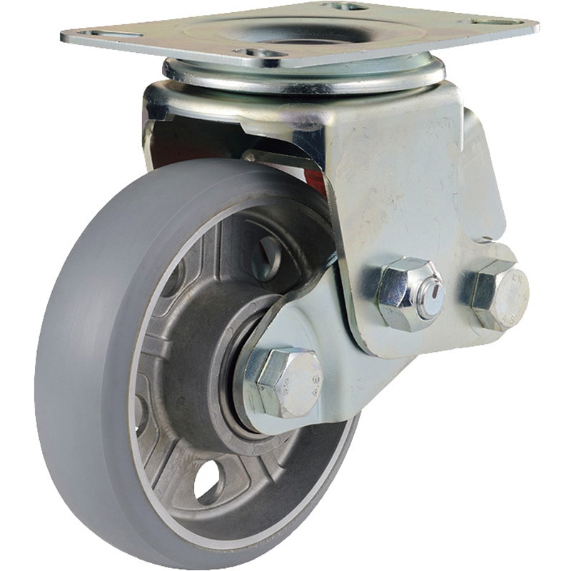 SKY-2R150AUU-A-1 アルティメットウレタン衝撃吸収キャスター 固定取付 ユーエイキャスター 150径   SKY-2R150AUU-A-1