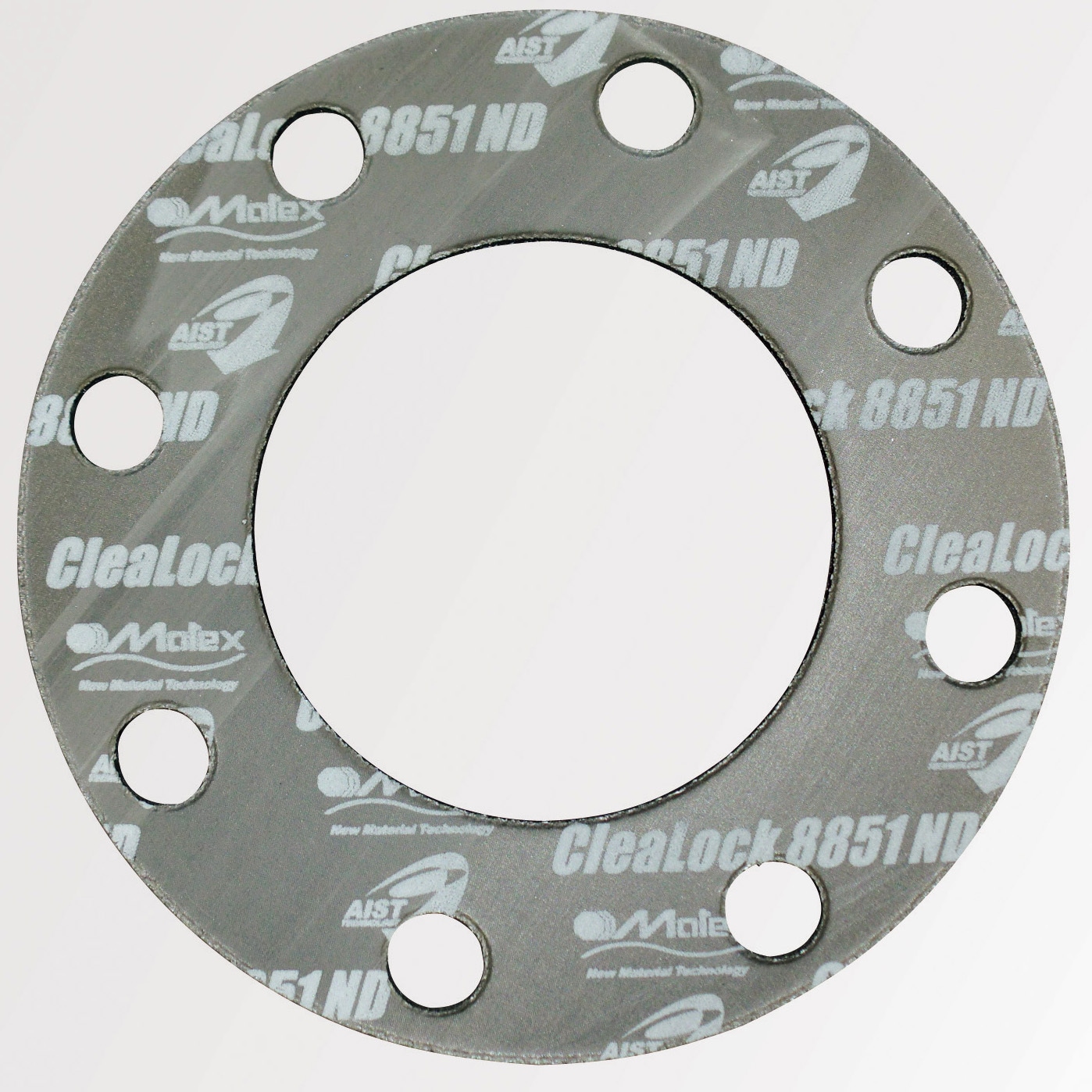 8851ND-3.0-FF-10K-10A 蒸気用高密度膨張黒鉛ガスケット Matex 3mm厚 呼び径10A 1箱(5枚)