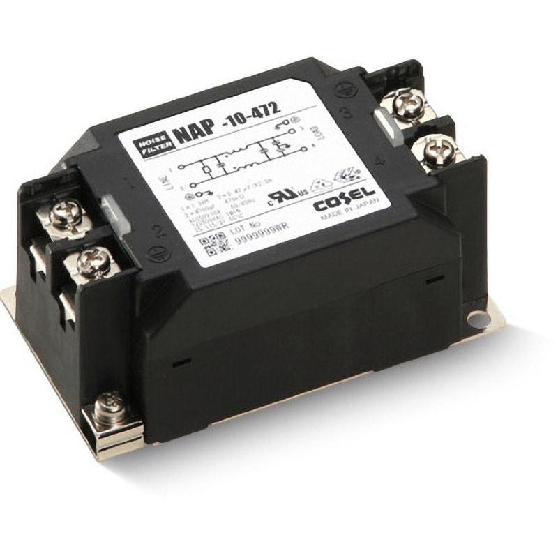 NAP-04-681 ノイズフィルターNAPシリーズ コーセル 定格電流4A NAP-04
