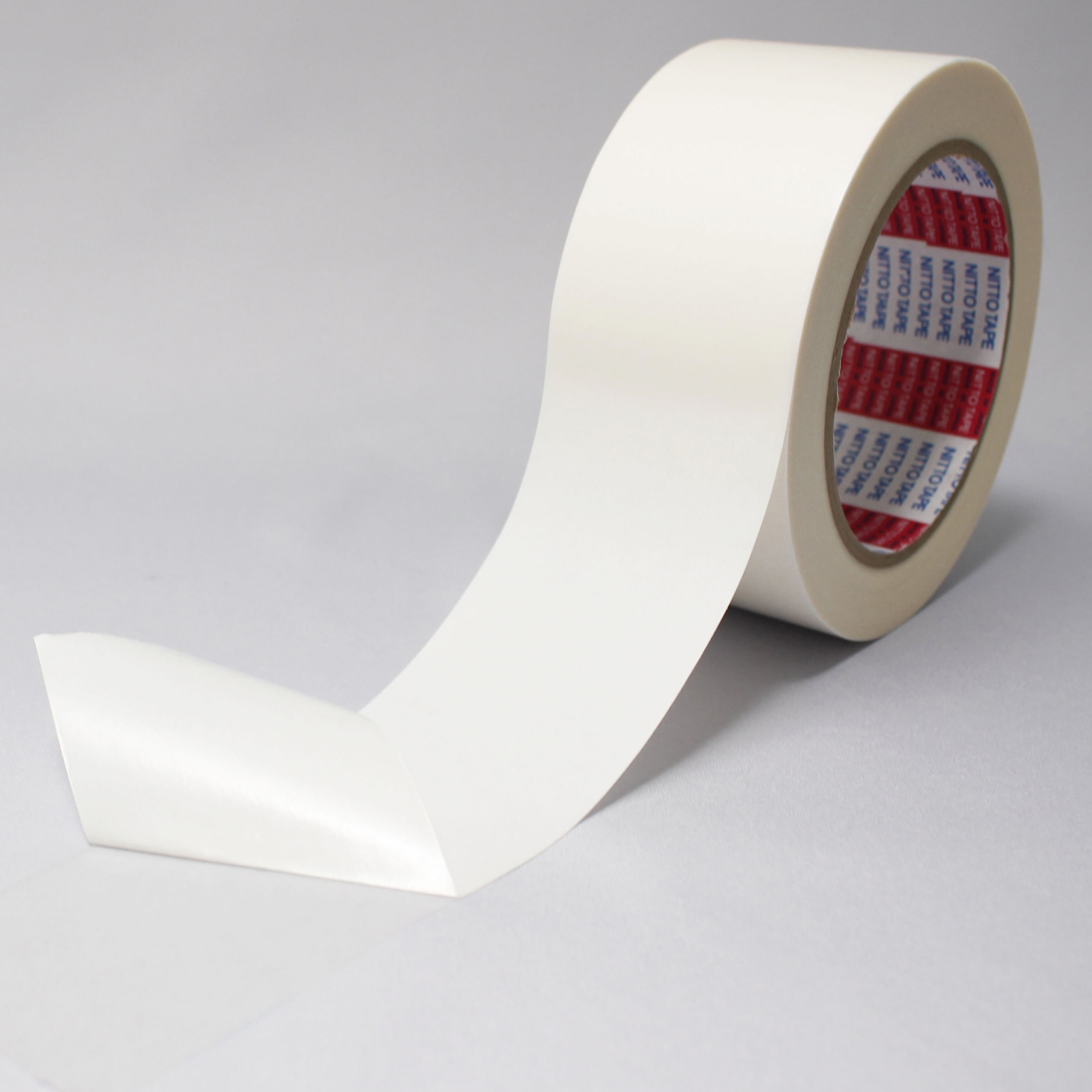 日東 両面接着テープ No.501F 400mm×20m ホワイト ■▼536-9369 501F-400 6巻 日東電工 両面テープ No.501F 20mm幅×20m長 10巻 : イーヅカ