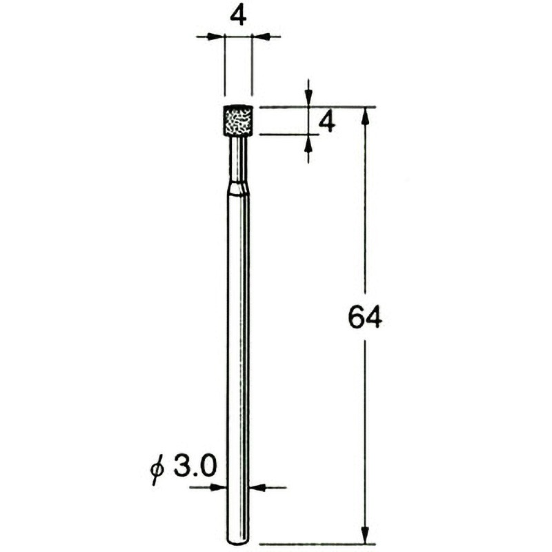 日本精密機械工作 メタルDIAディスク 先端径:22粒度:#150 D9811