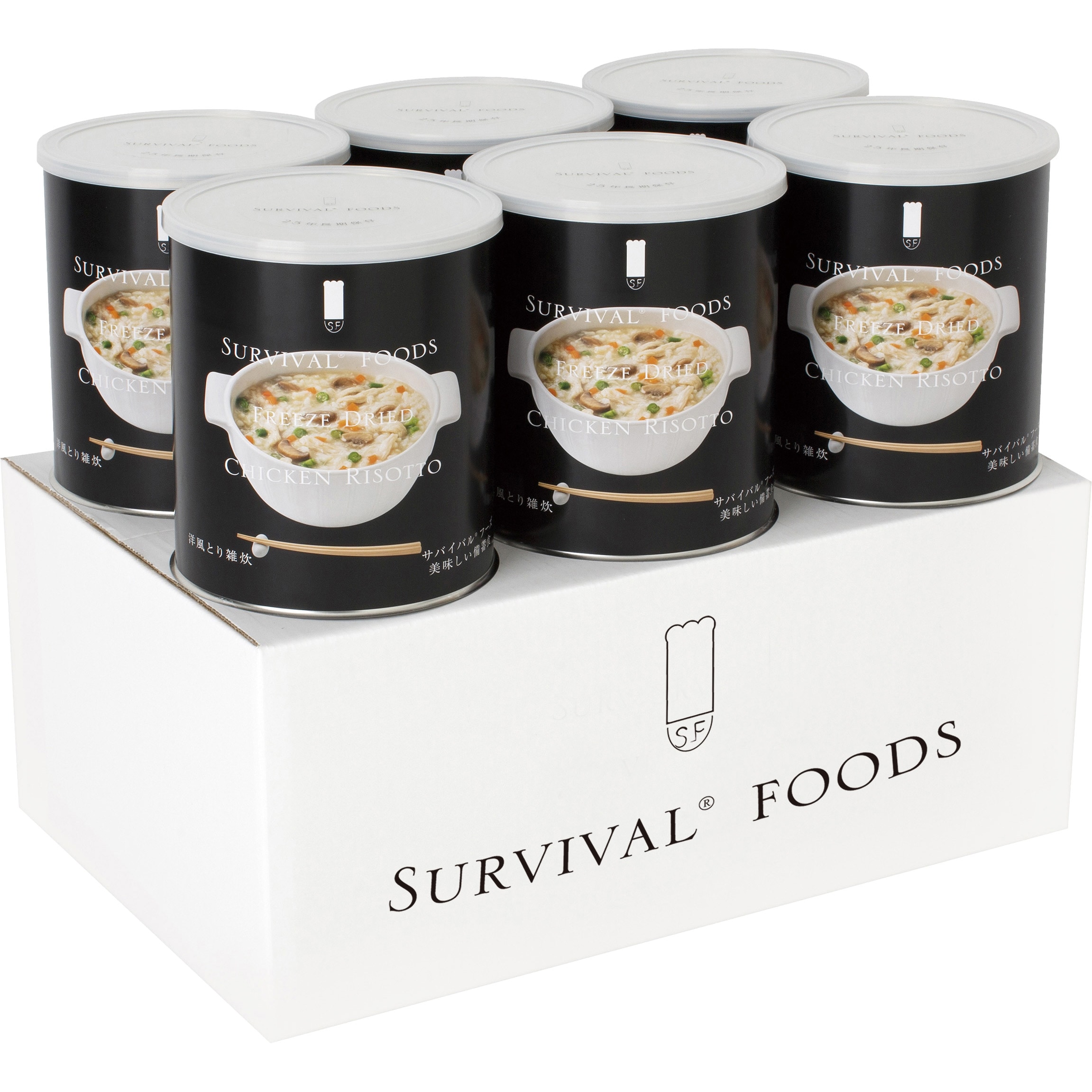 00280649 サバイバルフーズ®； 大缶洋風雑炊 6缶入 1ケース グランデックス 【通販モノタロウ】