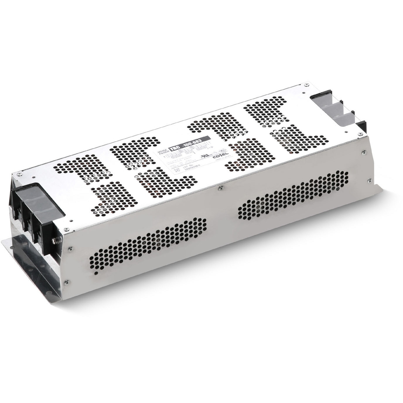 TBC-80-223 三相ノイズフィルタ TBCシリーズ コーセル 定格電流80A   TBC-80-223