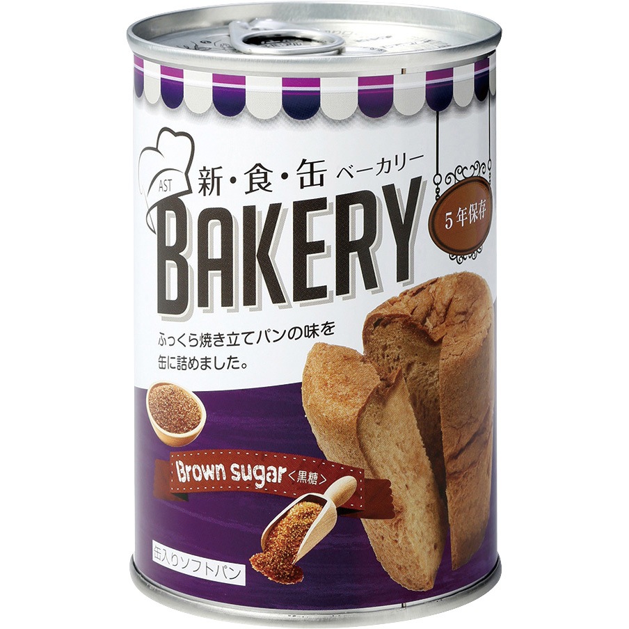 00243486 新食缶ベーカリー 缶入りソフトパン 24缶入 アスト 内容量100(1缶あたり)g