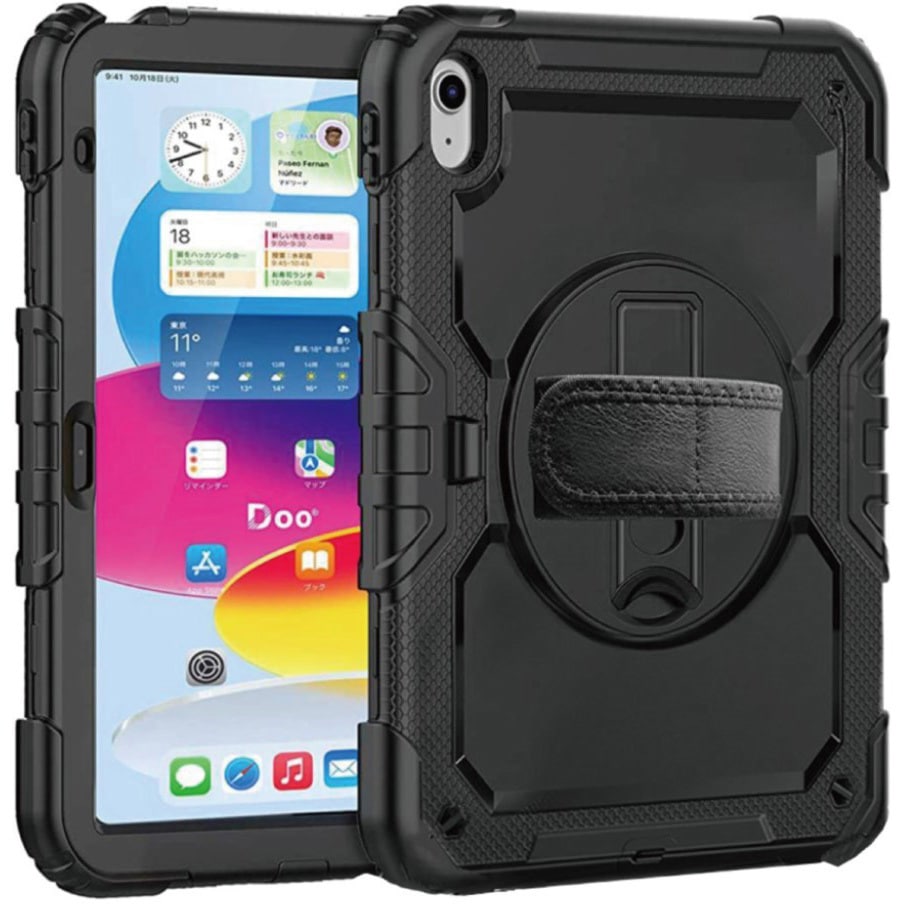 MDS-TSCIP109G10BLTBK4 iPad A16・第10世代対応 耐衝撃ケース(画面保護