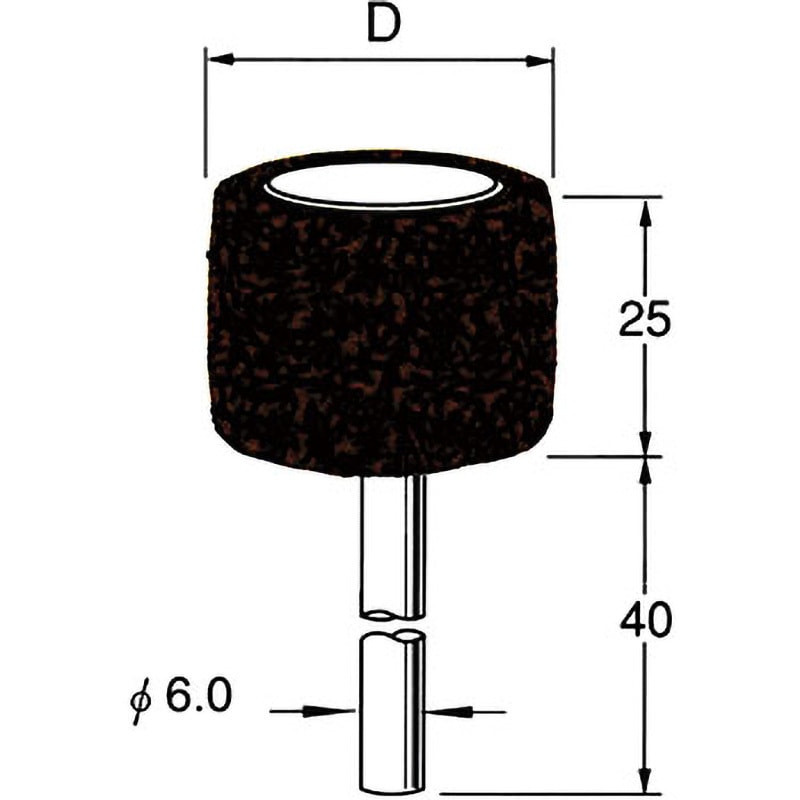 S2251 スポンジサンダー Mタイプ リューター(日本精密機械工作) #180