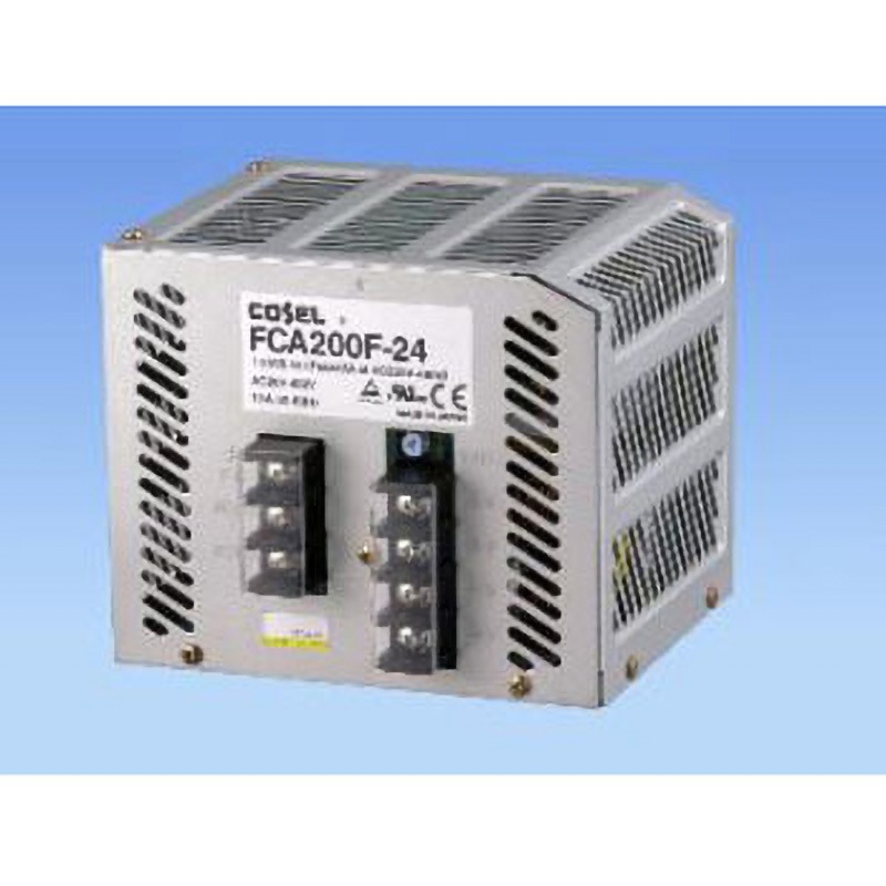 FCA200F-24 電源ユニット FCAシリーズ コーセル AC187～528 1Φ/DC265～746V カバー付き 200W 定格出力電流2.1(ピーク 6.7)A