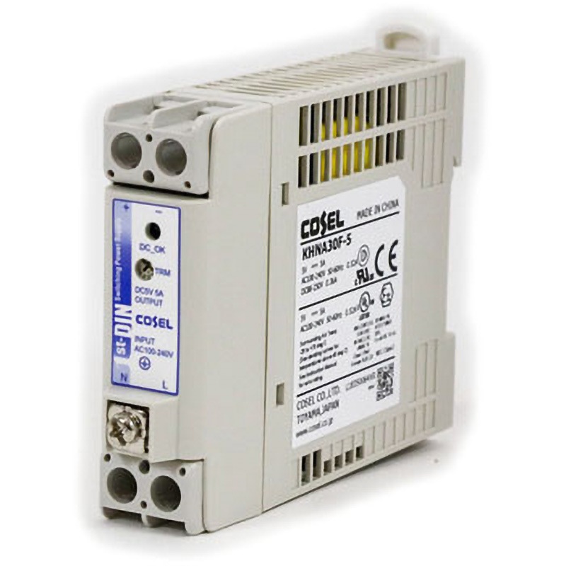 KHNA30F-5 電源ユニット KHシリーズ コーセル カバー付き/DINレール直
